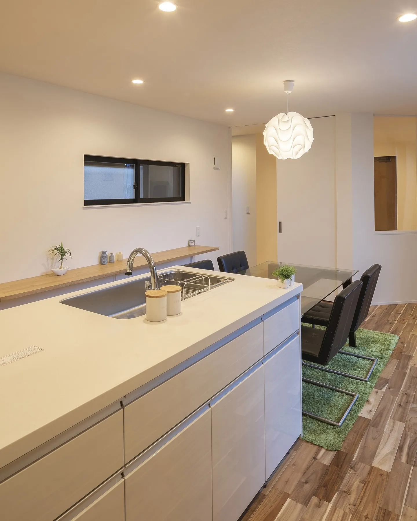 木のぬくもりを感じる平屋住宅