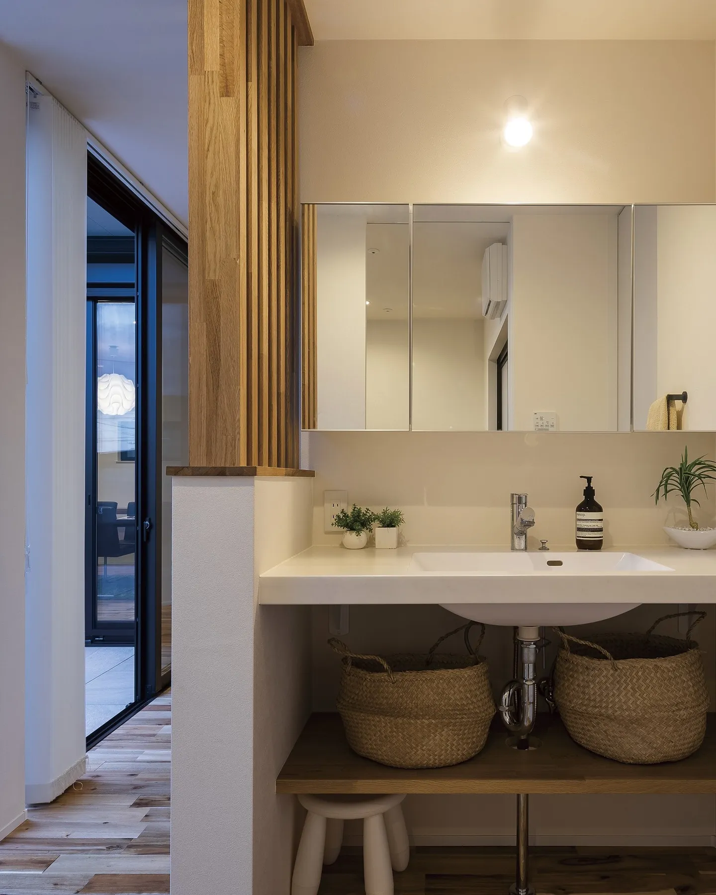 木のぬくもりを感じる平屋住宅