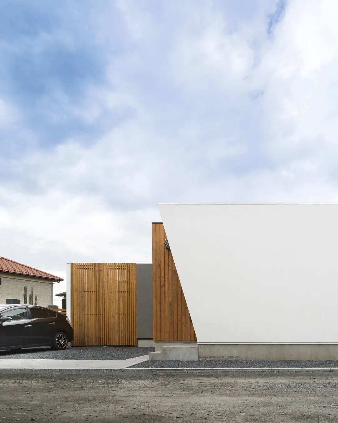 坂井市丸岡町にて